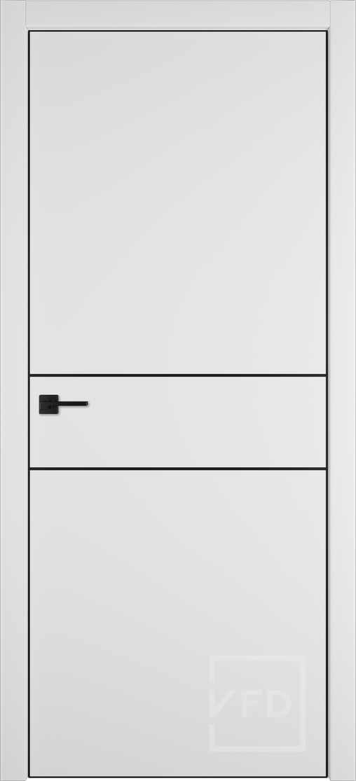 Дверь Urban 2H Emalex Ice Black mould 4-хBE ПГ600 (врезка под замок)