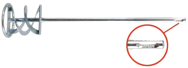 Миксер на перфоратор оцинк. 80*400мм FIT (1)