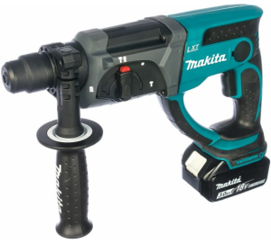 Перфоратор акк. Makita,SDS-plus,18В, 2х3Ач. Li-ion, 3реж,1.9Дж, 0-4000у\м, кейс