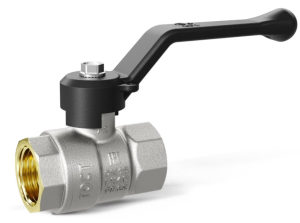 Кран шаровой латунный LD Pride В-В Ду 25 Ру 40 рычаг (8)