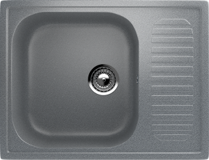 Мойка Ulgran U-202 прямоуг 640*490 темно-серый 309(_1/1_)