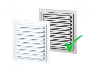 Решетка П1717МЭ металл. алюмин. (26)