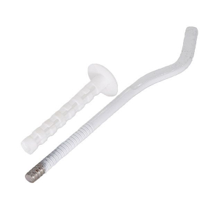 Кронштейн д/рад с дюбелем 7,5*165