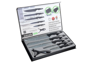 Набор ножей SATOSHI Аррен кухонных 6пр, в магнитной коробке