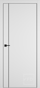 Дверь Urban 1V Emalex Ice Black Mould 4-хBE ПГ700 (врезка под замок)