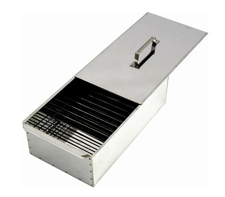 Коптильня двухъярусная 420x270x175 мм, 0,5 мм Россия Camping// Palisad																	