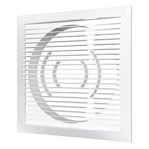 Решетка приточно-вытяжная 17х17 с фланцем D125 (11)