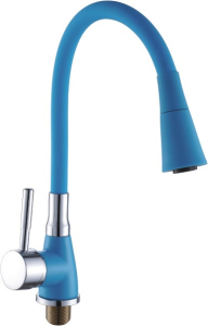 Смеситель для кухни с высоким изливом P36284-12 Синий(__)