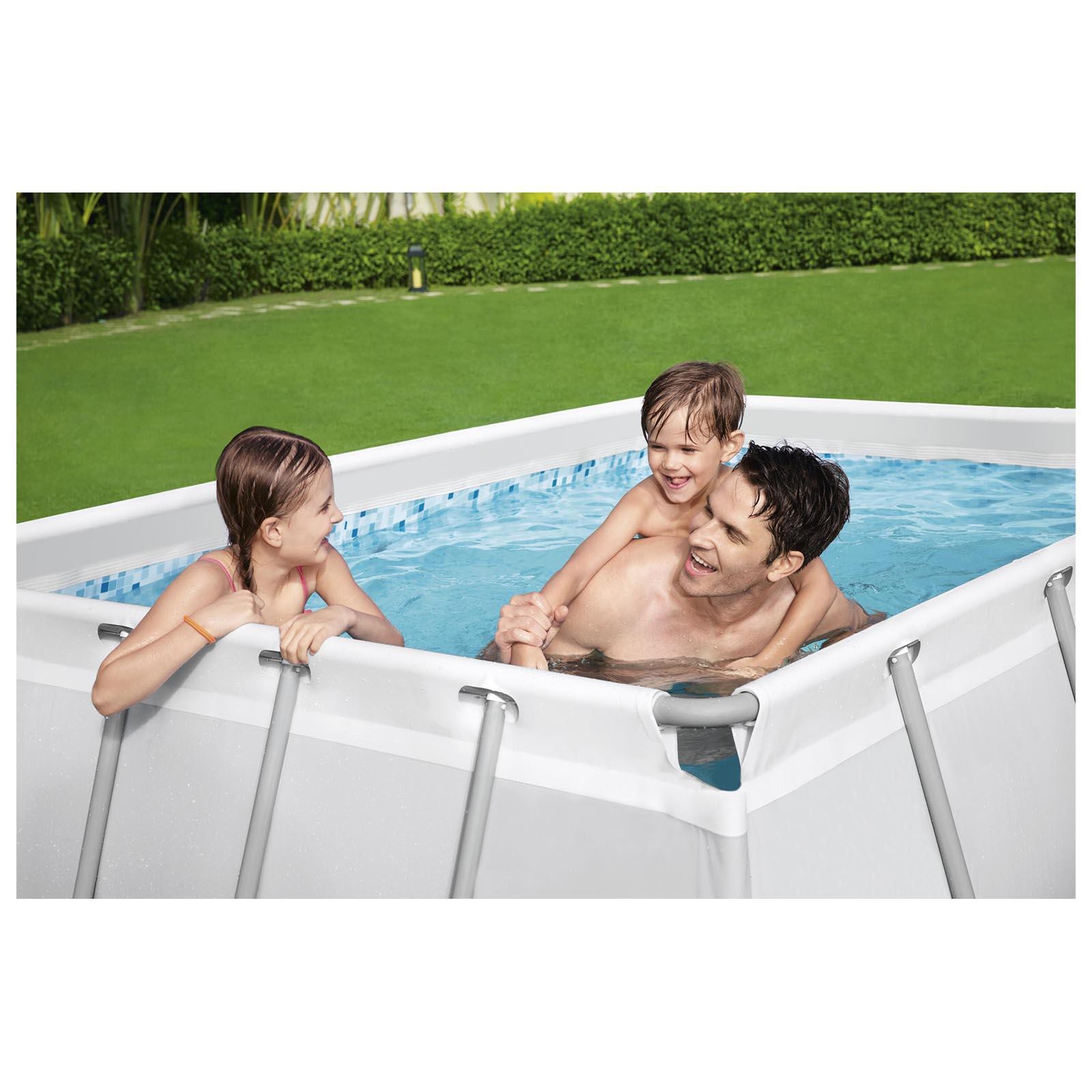 Бассейн каркасный 282 х 196 х 84 см, фильтр-насос, Frame Pool Set, 56629  Bestway – купить в Улан-Удэ: цена, характеристики, фото, доставка