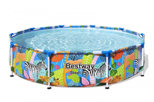 Бассейн каркасный 305 x 66 см, Steel Pro, 56985 Bestway