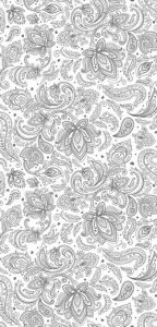 Панели ПВХ 0,25*2,6м Орнамент серебро 350/1 (уп.10шт) аналог 1024892