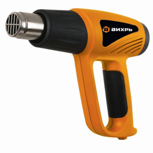 Термопистолет ТП-2000РД Вихрь 2000 Вт, 50/70-600/70-600 °С, 300/300/500 л/мин, 1.72 кг