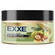 Скраб солевой для тела EXXE BODY SCULPTOR Масло ши, оливы и миндаля, 250 мл(_12_)