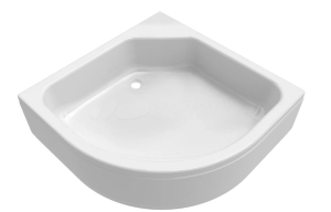 Поддон душевой ДК полукруг средний 100х100 (+сифон) ПД7  (_1_)