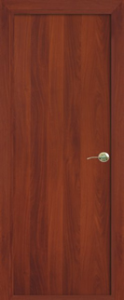 Дверь Ростра Итальянский Орех, гладкая ПГ400