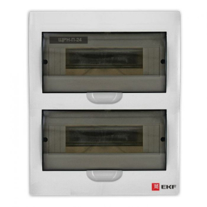 Бокс пластик ЩРН-П-24 IP40 ЭКФ (10)