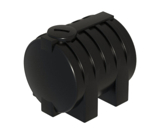 Ёмкость ЭВГ-Р 1500 литров, с отводами (цвет чёрный)