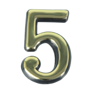 Цифра дверная "5" (40)