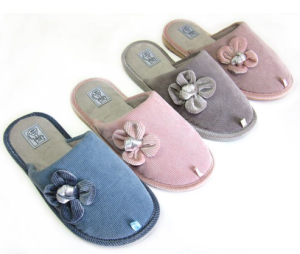 Обувь домашняя женская ( пантолеты ) 3133 W-CH-C закр.