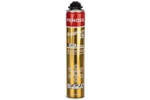 Пена монтажная PENOSIL GOLD GUN 65L.зол/б, 875мл ПРОФИ ЗИМА -18 С` (12/672)