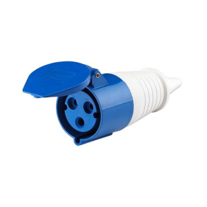 Розетка переносная 213 2Р+РЕ 16А 220В IP44 EKF (10)