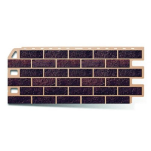 Панель Кирпич Жженый (1,140м х 0,480 м х 0,017м) Альта-Профиль (10)