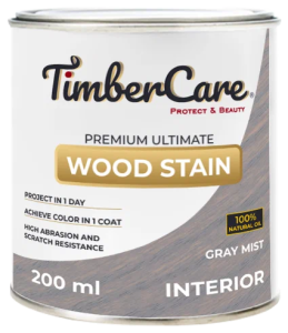 Тонирующее масло TimberCare Wood Stain Серая дымка 0,2л (6)