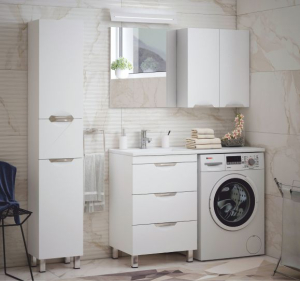 Тумба Алиот 120 + Рак. Даллас/Марсал/Фигаро правая 1200*480 с кроншт. (1)