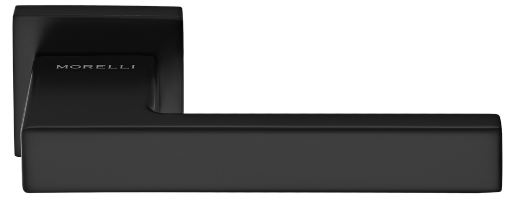 Ручка дверная MH-56-S6 "Lot" BL, квадр накл 6мм, черный