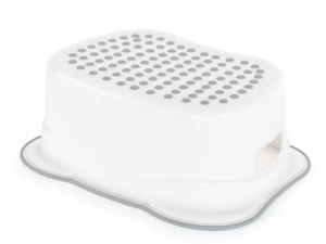 Табурет-подставка антискользящий белый (8) М8881, Альтернатива