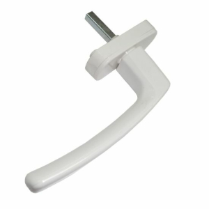 Ручка оконная для ПВХ, белая (10)
