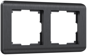 Рамка Stream Гарфит 2-х местная W0022104 (10)