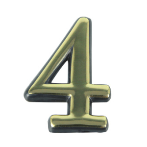 Цифра дверная "4" (40)