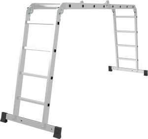 Лестница-трансф. алюмин. Нов.Высота 4х4 переклад. шир.400мм (1)