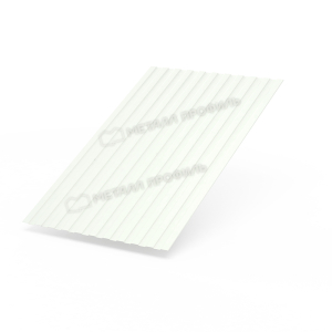 Профилированный лист С-8*1200 (9003-0,45) белый 6м.(1шт=7,2м2)