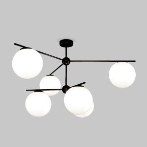 Потолочный светильник 60147/6 черный (11м2)