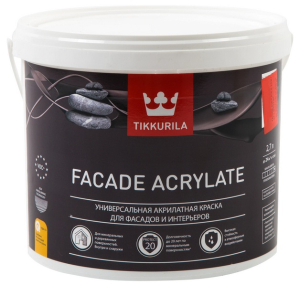 Краска фасадная Facade Acrylate C гл/мат 2,7л (1)