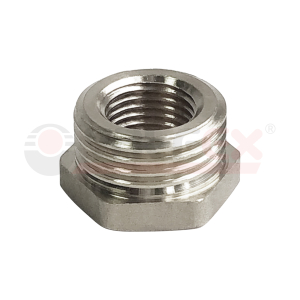 Футорка никелированная VALFEX НР 1" - ВР 3/4" (180/10)(__)