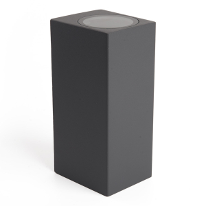 Светильник садово-парковый, 230V 2*GU10, DH051, серый (на стену)(_20_)