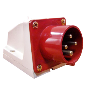 Вилка стационарная 514 3Р+РЕ 16А 380В IP44 EKF (10)