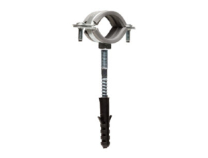 Хомут сантехнический 3/4" (D25-32) M8Х60+дюб.(170шт в кор) (_170_)
