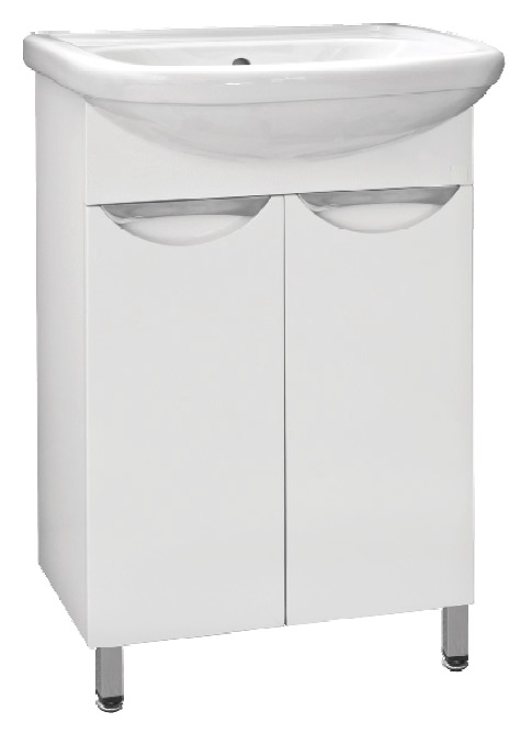 Тумба Танго 60 + ум. СОМО 60 белый 