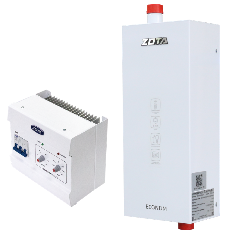 Электрокотел ZOTA Econom V2 (комплект) -  9 (1")(_1_)