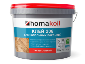Клей Homakoll 208 1,3кг. для нап.покрытий универсальный (1)