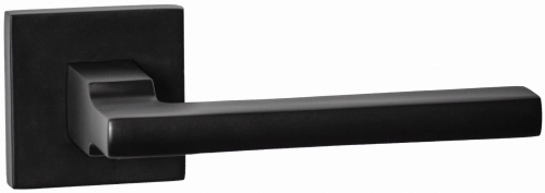 Ручка дверная Puerto 03 "Савоярди" квадр накл черный (20)