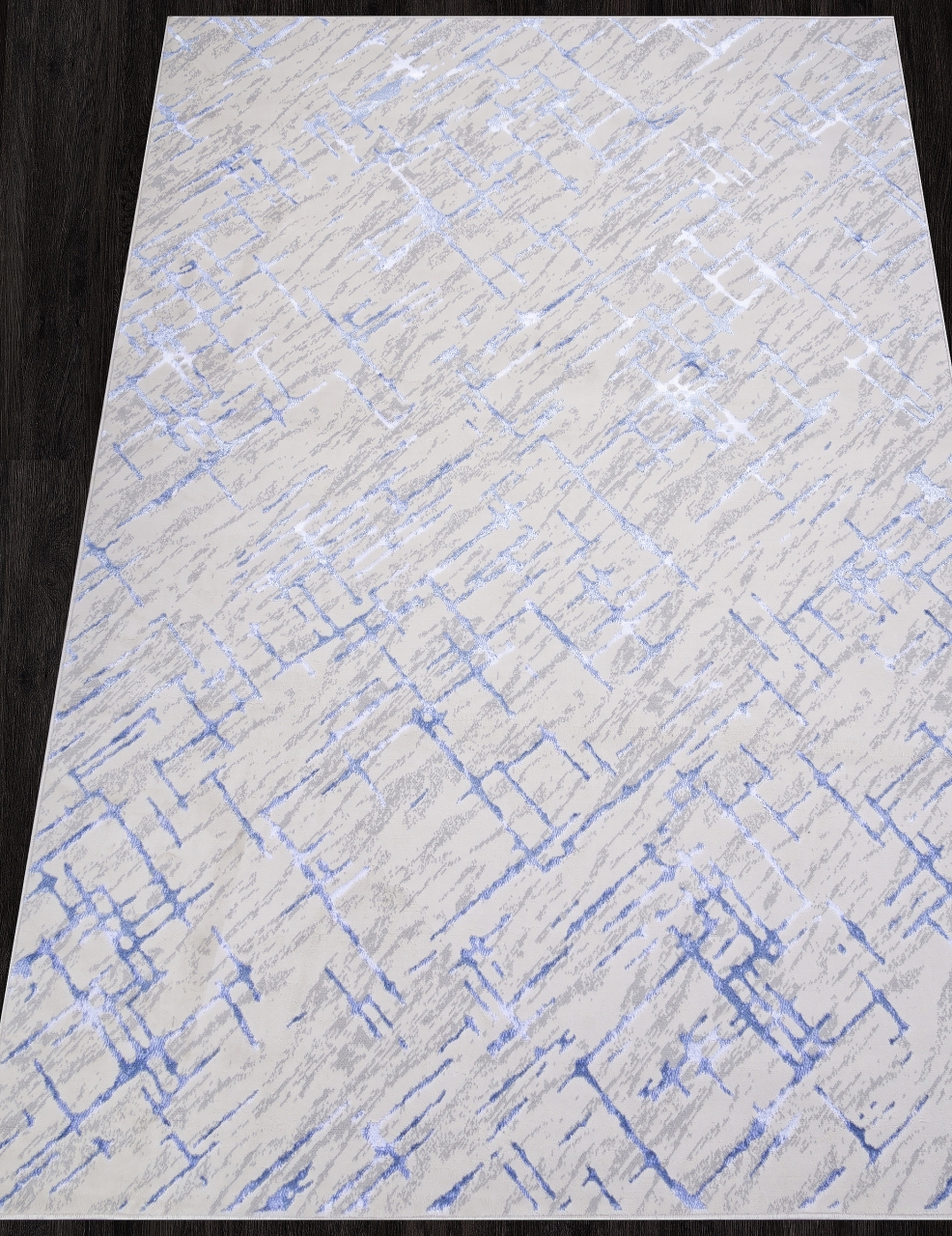 Ковер LIMAN (F164, 0,8*1,5, STAN, CREAM-BLUE