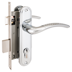 Замок врезной АЛЛЮР 132/1, CP хром (12)