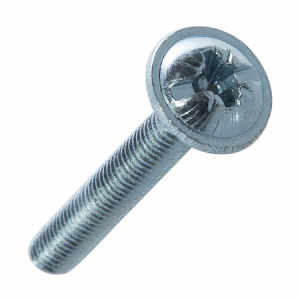 Винт мебельный DIN 967 полусфер. с прессшайбой М4х30 (8 шт) - пакет (10)