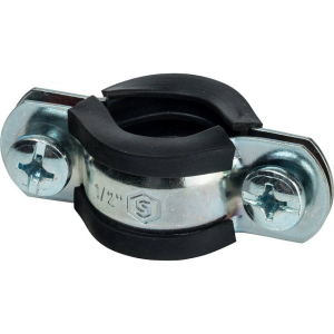 Хомут для труб STOUT одновинтовой с гайкой М8, 1 1/2"