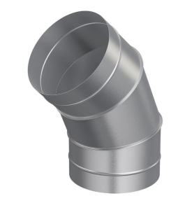 Отвод OTG D160 45° оцинк.сталь ERA PRO (14)